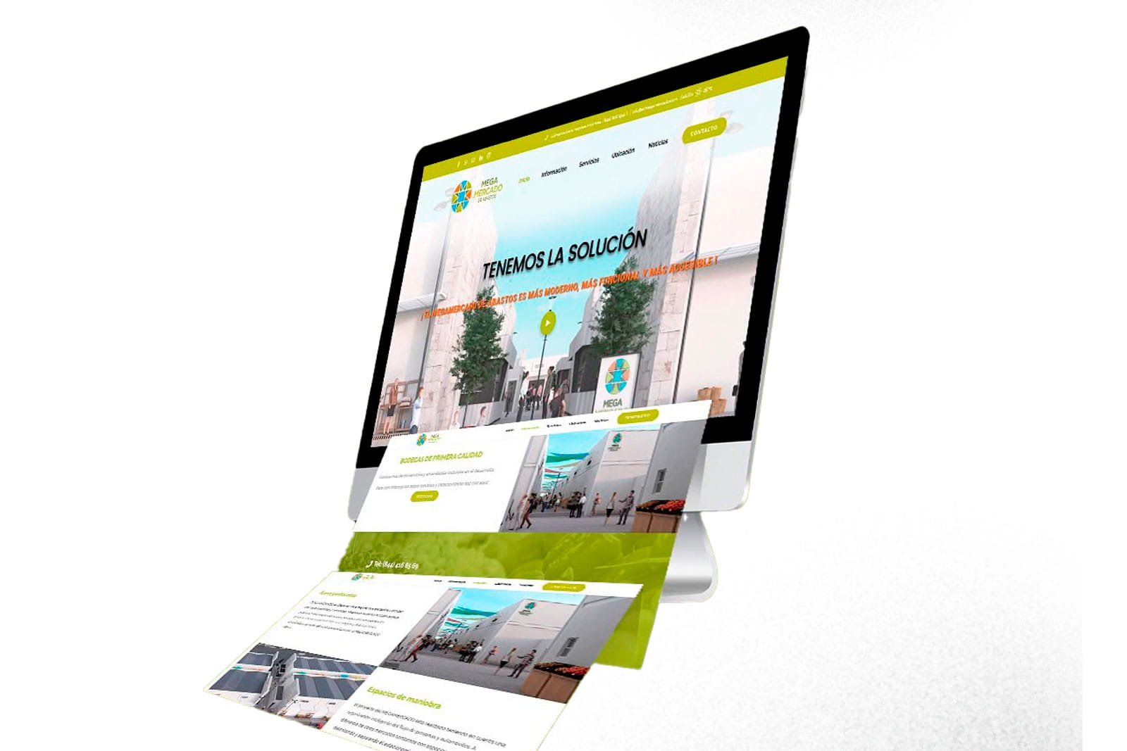 Sitio web profesional para convertir visitas en contactos